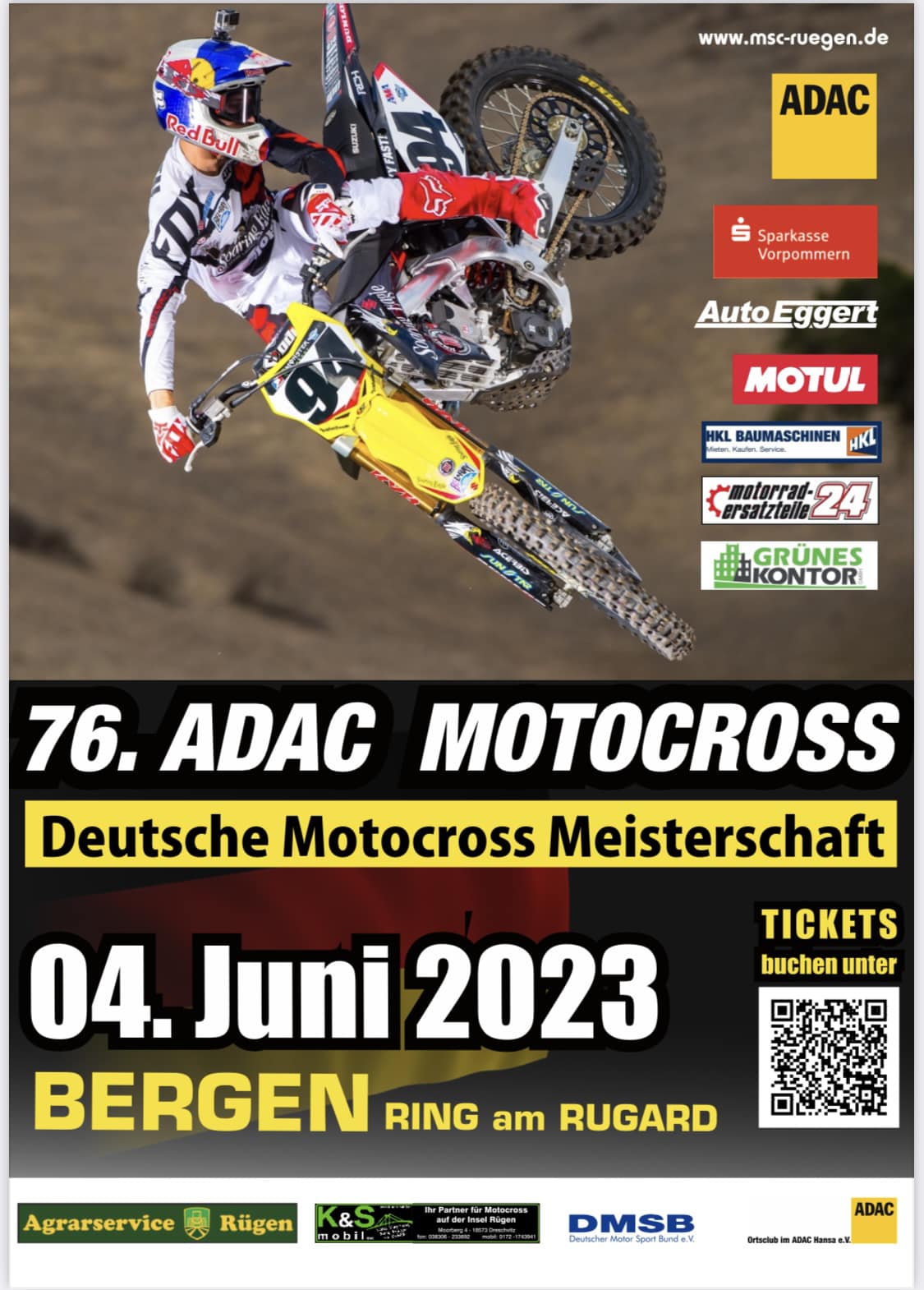 76 ADAC Motocross auf dem Ring am Rugard